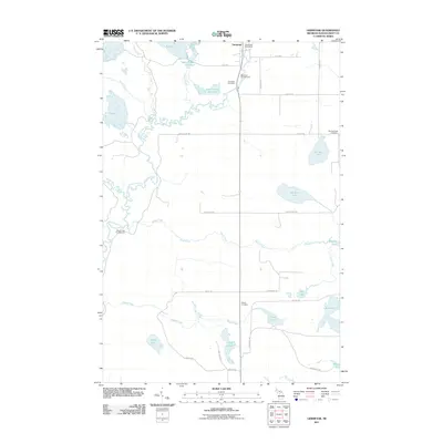 2011 Map of Germfask, 2011 Print