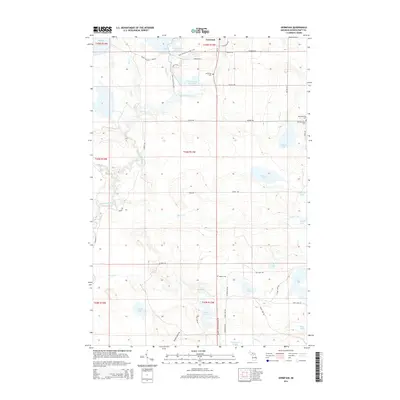 2014 Map of Germfask, 2014 Print
