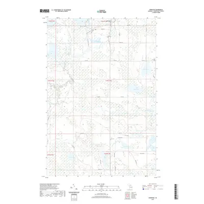 2019 Map of Germfask, 2019 Print