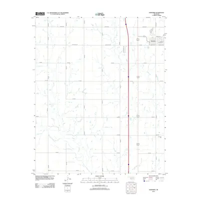 2012 Map of Geronimo, 2012 Print