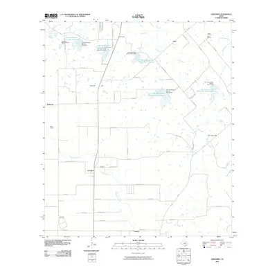 2010 Map of Geronimo, 2010 Print