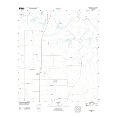 2013 Map of Geronimo, 2013 Print