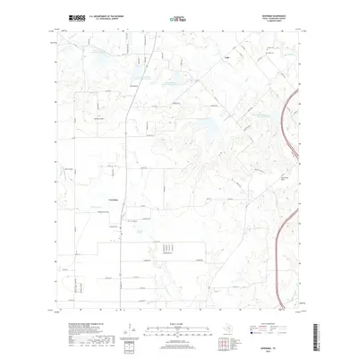 2019 Map of Geronimo, 2019 Print