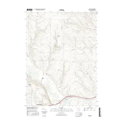 2016 Map of Gerry, 2016 Print