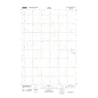 2012 Map of Gertson Slough, 2012 Print