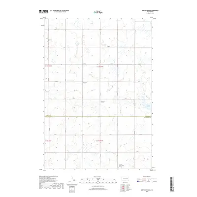 2017 Map of Gertson Slough, 2017 Print