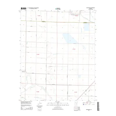 2014 Map of Gethsemane, 2014 Print