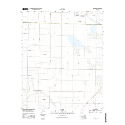 2017 Map of Gethsemane, 2017 Print