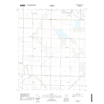 2020 Map of Gethsemane, 2020 Print