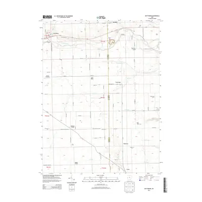 2013 Map of Gettysburg, 2013 Print