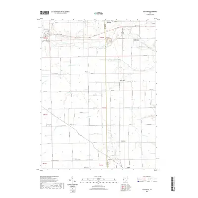 2019 Map of Gettysburg, 2019 Print
