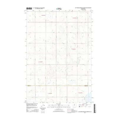 2015 Map of Gettysburg Municipal Airport NE, 2015 Print