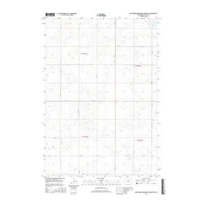2015 Map of Gettysburg Municipal Airport SE, 2015 Print