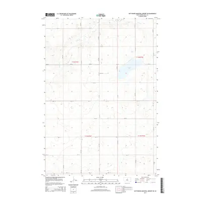 2015 Map of Gettysburg Municipal Airport SW, 2015 Print