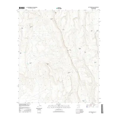 2016 Map of Gettysburg Peak, 2016 Print