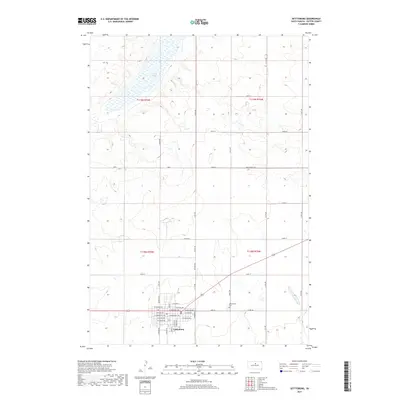 2017 Map of Gettysburg, 2017 Print