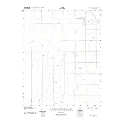 2010 Map of Geuda Springs, 2010 Print
