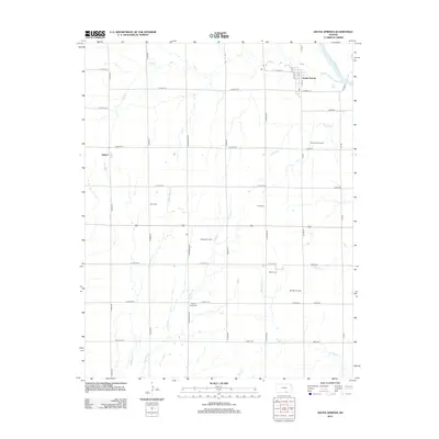 2012 Map of Geuda Springs, 2012 Print