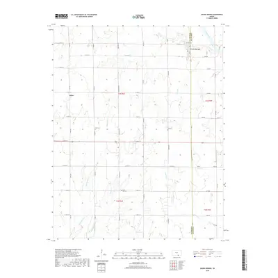 2018 Map of Geuda Springs, 2018 Print