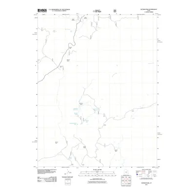 2011 Map of Geyser Peak, 2011 Print