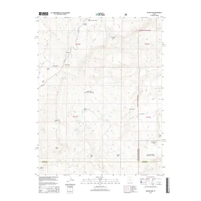 2014 Map of Geyser Peak, 2014 Print