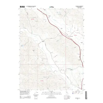 2015 Map of Geyserville, 2015 Print