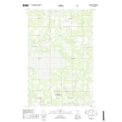 2019 Map of Gheen NW, 2019 Print
