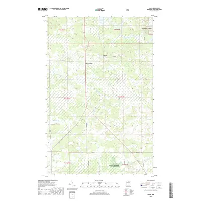 2019 Map of Gheen, 2019 Print