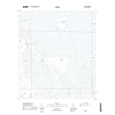 2018 Map of Gheens, 2018 Print