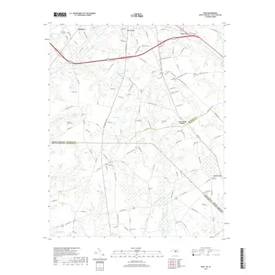 2019 Map of Ghio, 2019 Print
