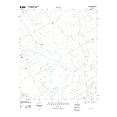 2010 Map of Gholson, 2010 Print