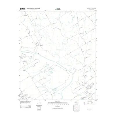 2012 Map of Gholson, 2012 Print