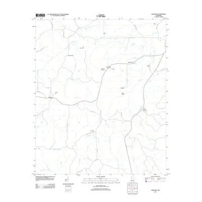 2012 Map of Gholson, 2012 Print