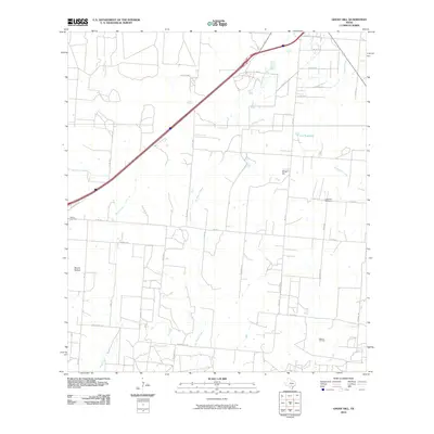 2010 Map of Ghost Hill, 2010 Print