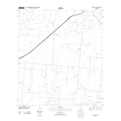 2013 Map of Ghost Hill, 2013 Print