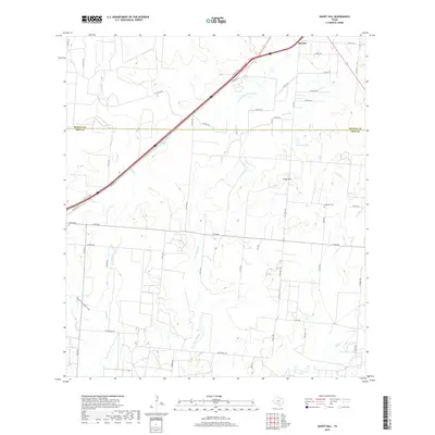 2019 Map of Ghost Hill, 2019 Print