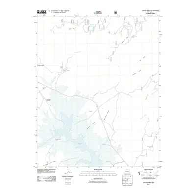 2011 Map of Ghost Ranch, 2011 Print