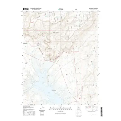 2013 Map of Ghost Ranch, 2013 Print