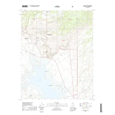 2020 Map of Ghost Ranch, 2020 Print