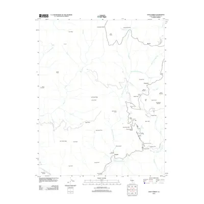 2012 Map of Giant Forest, 2012 Print