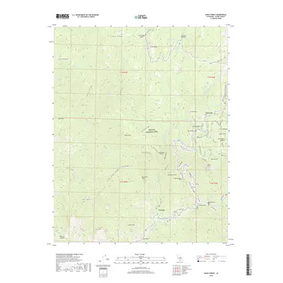 2018 Map of Giant Forest, 2018 Print