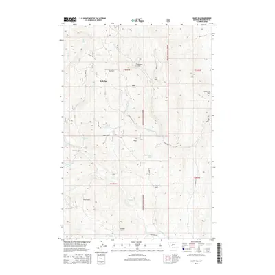 2014 Map of Giant Hill, 2014 Print