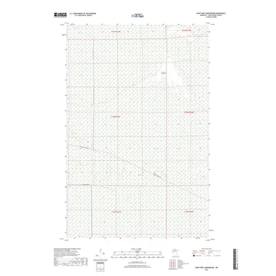 2019 Map of Giant Pine Campground, 2019 Print