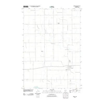 2010 Map of Gibbon, 2010 Print
