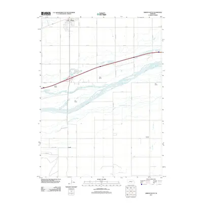 2011 Map of Gibbon South, 2011 Print
