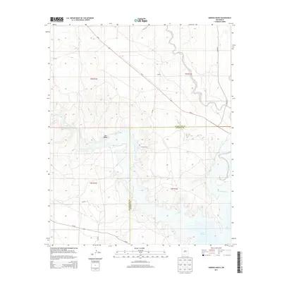 2013 Map of Gibbons Ranch, 2013 Print