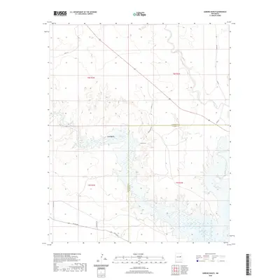 2020 Map of Gibbons Ranch, 2020 Print