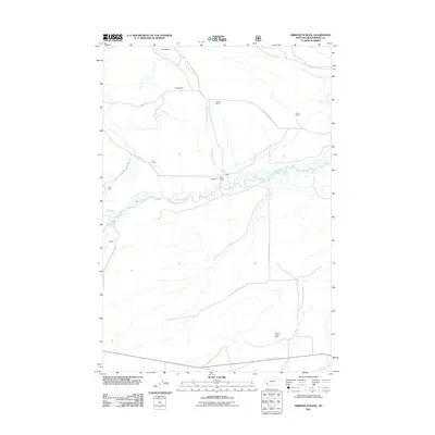 2011 Map of Gibbons School, 2011 Print