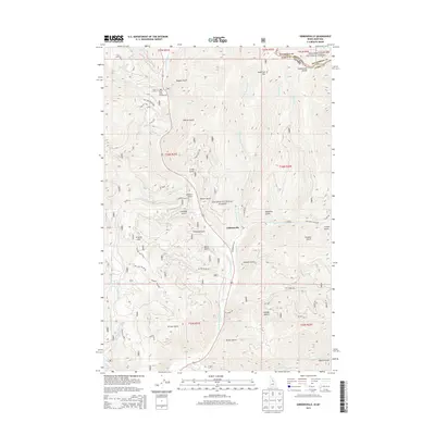 2013 Map of Gibbonsville, 2013 Print