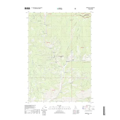 2020 Map of Gibbonsville, 2020 Print